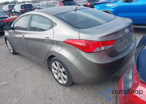 2013 Hyundai Elantra Limited from USA, damaged, VIN 5NPDH4AE5DH220237